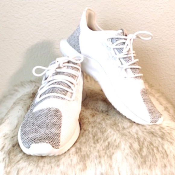 adidas tubular shadow knit white